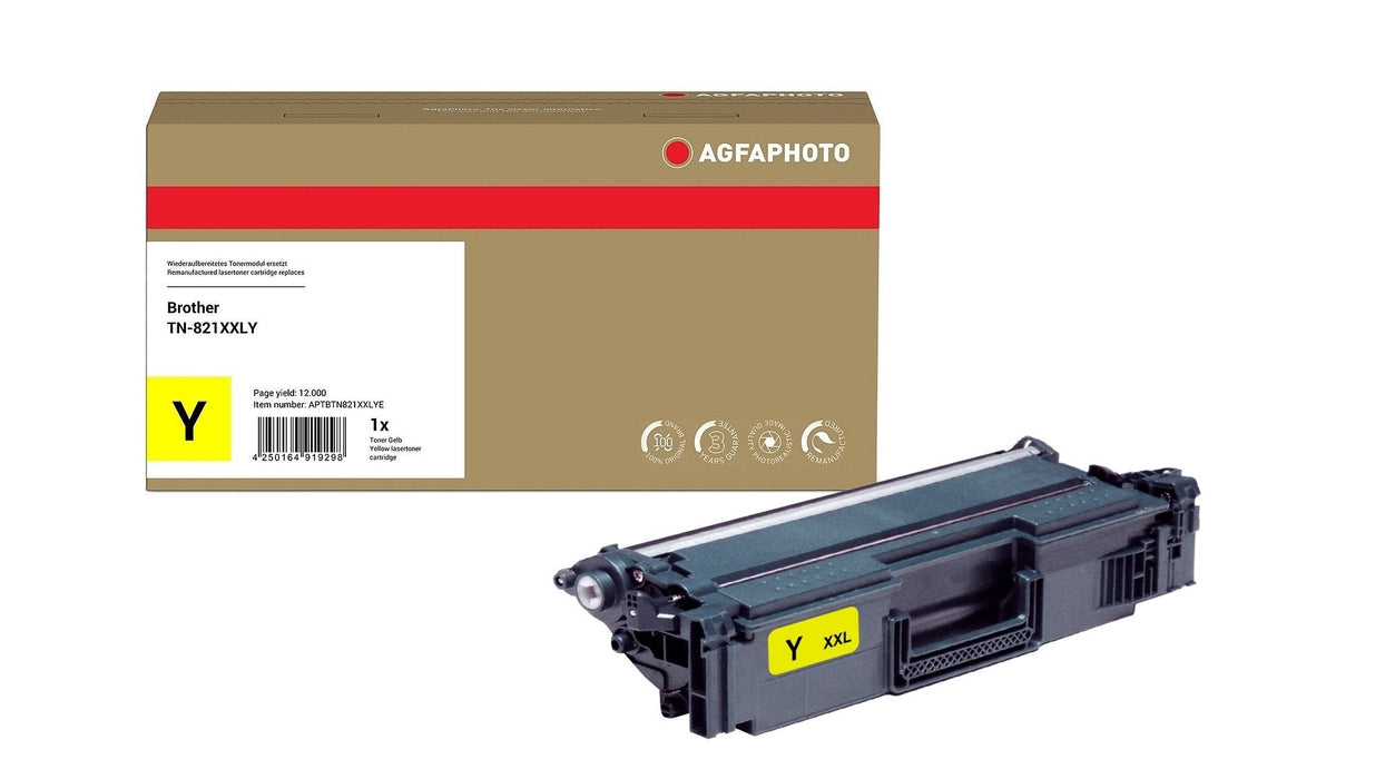 Agfa Photo Tóner Amarillo Aptbtn821xxlye  12000 Copias