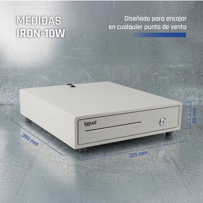 EAN 8435364315316 - iggual IRON-10W Cajón de efectivo electrónico imagen 13