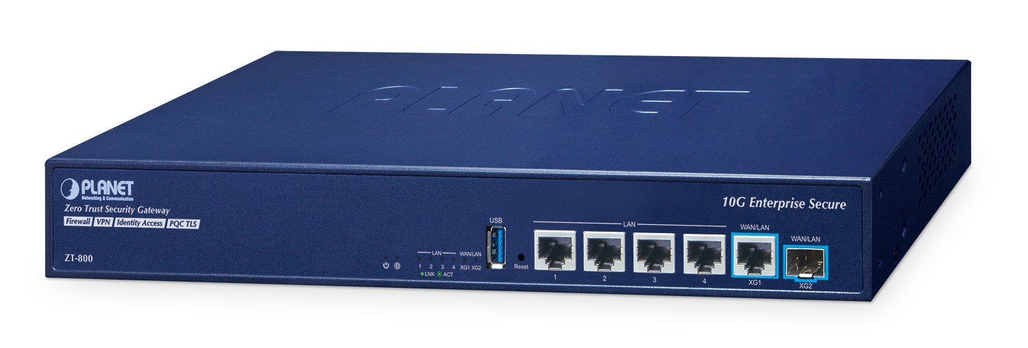 Enterprise Dual 10g Zero Trust Security Router With Zt-800