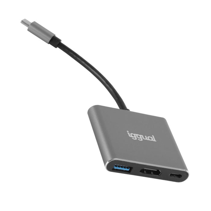 EAN 8435364318461 - iggual IGG318461 base para portátil y replicador de puertos USB 3.2 Gen 1 (3.1 Gen 1) Type-C Negro imagen 20