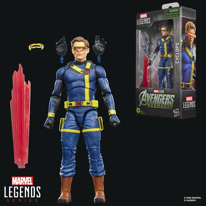 Figura Hasbro Marvel Legends Series Avengers Doomsday Cyclops