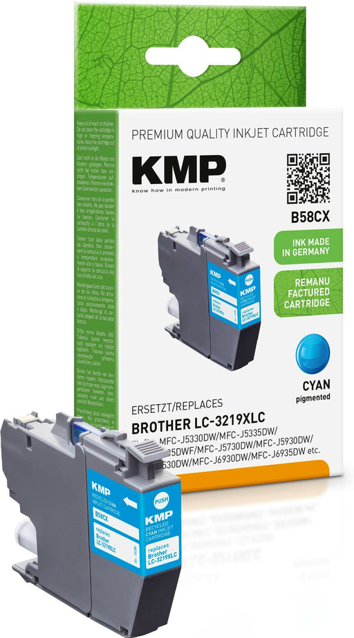 EAN 4011324370294 - KMP 1538,4003 cartucho de tinta 1 pieza(s) Compatible Alto rendimiento (XL) Cian imagen 1