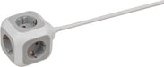 EAN 4007123648283 - Brennenstuhl 1150090 base múltiple 1,4 m 4 salidas AC Interior Blanco imagen 5