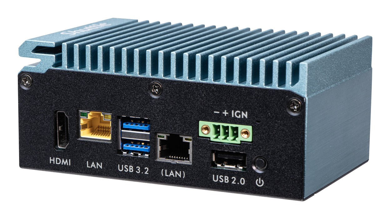 EAN 0887993007212 - Shuttle Edge PC SPCEL02 0,46 l tamaño PC Negro, Azul J6412 Intel® SoC BGA 1493 2 GHz imagen 4