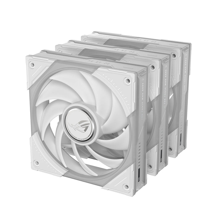 Ventilador Pc Asus Rog Eurux Gr120 Fan Argb Blanco 3in1