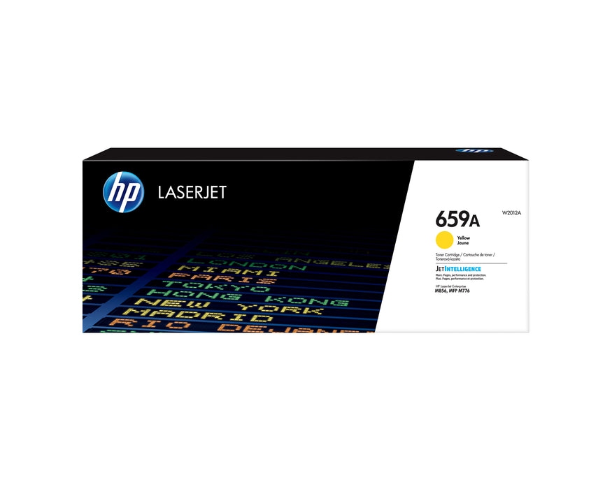 EAN 0192545711012 - HP LaserJet 659A Yellow Original Toner Cartridge cartucho de tóner 1 pieza(s) imagen 1