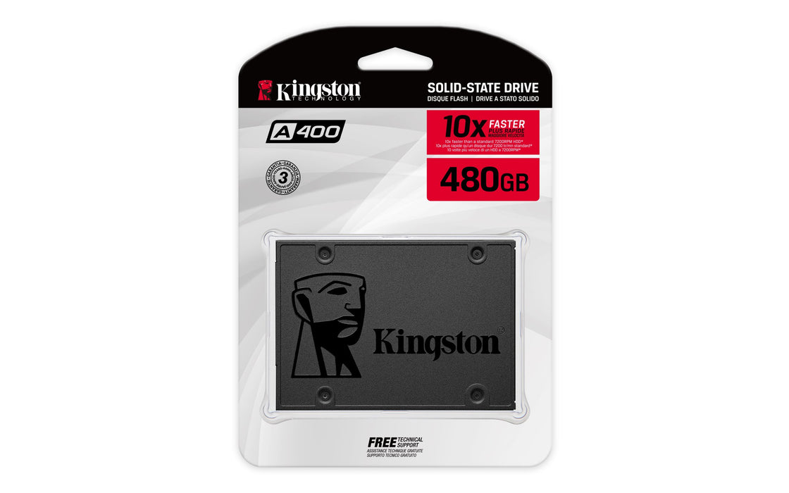 EAN 0740617263442 - Kingston Technology A400 480 GB 2.5" Serial ATA III TLC imagen 4