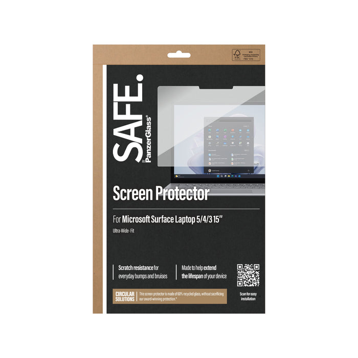 EAN 5711724950292 - PanzerGlass SAFE. by ® Screen Protector Microsoft Surface Laptop 3 15″ Protector de pantalla 1 pieza(s) imagen 3