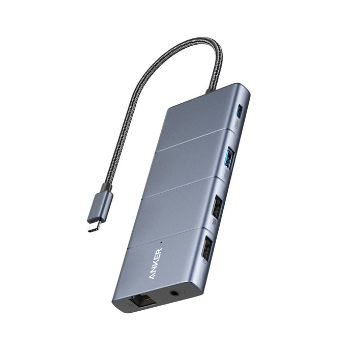 EAN 0194644095956 - Anker Innovations A83880A1 hub de interfaz USB Tipo C 10000 Mbit/s Gris imagen 1