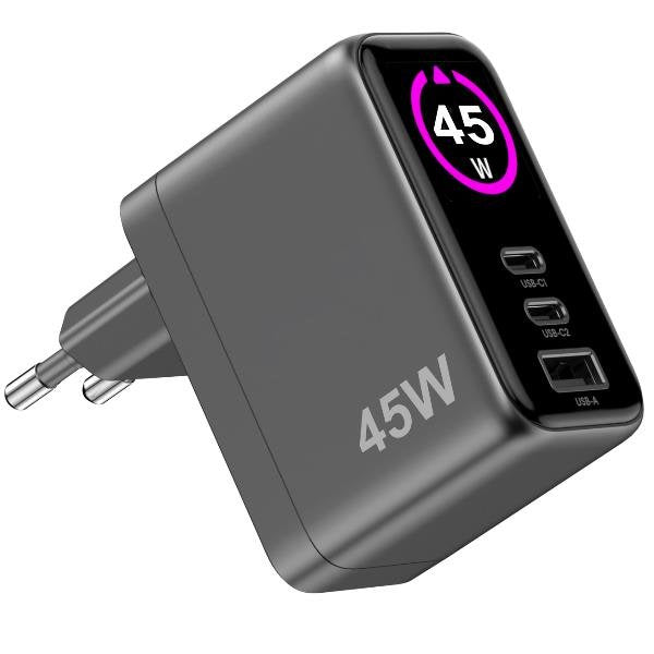 45w 2 Usb-C/ Usb-A Cargador Viaje
