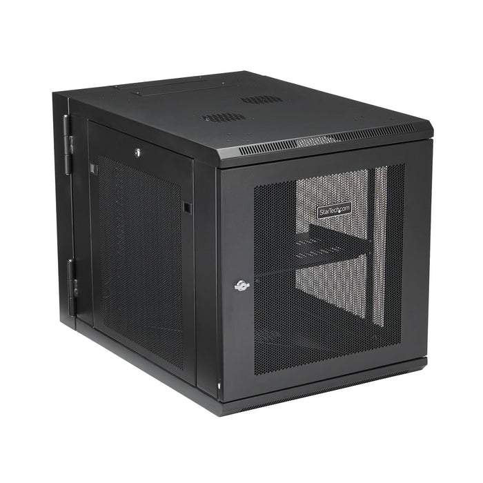 EAN 65030870436 - StarTech.com RK1232WALHM armario rack Bastidor de pared Negro imagen 2