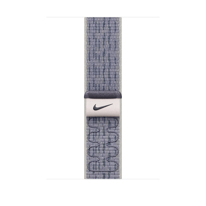 EAN 195949707605 - Apple MXU13ZM/A Accesorios para dispositivos vestibles inteligentes Grupo de rock Azul, Gris Nylon imagen 1