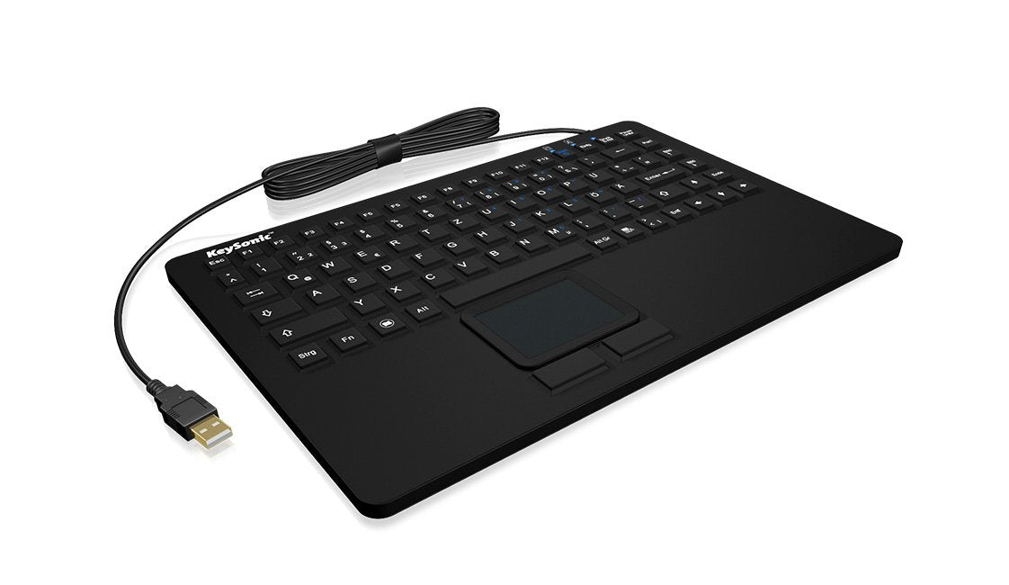 EAN 4250078188759 - KeySonic KSK-5230 IN (US) teclado Oficina USB QWERTY Inglés de EE. UU. Negro imagen 4