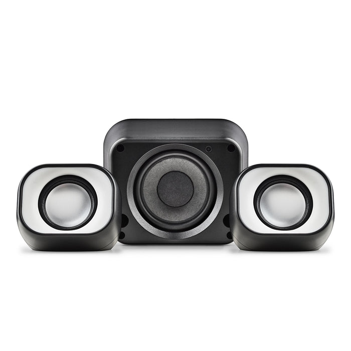 EAN 8435430620801 - NGS COMET 2.1 conjunto de altavoces 11 W Universal Negro, Blanco 2.1 canales De 2 vías 3 W imagen 3