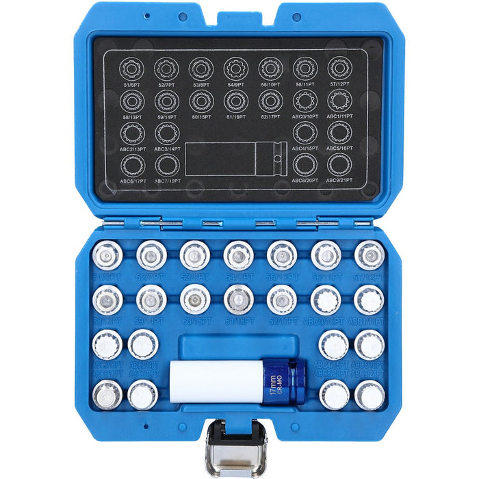 Brilliant Tools Felgenschloss-Sortiment Para Vw
