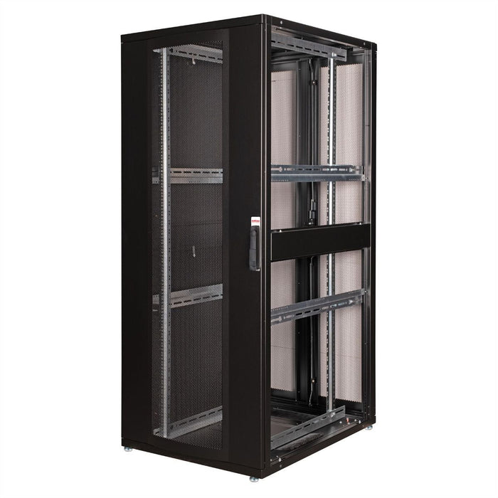 Roline 19-Zoll Serverschrank Pro 42 He, 800x1000 Bxt Schwarz