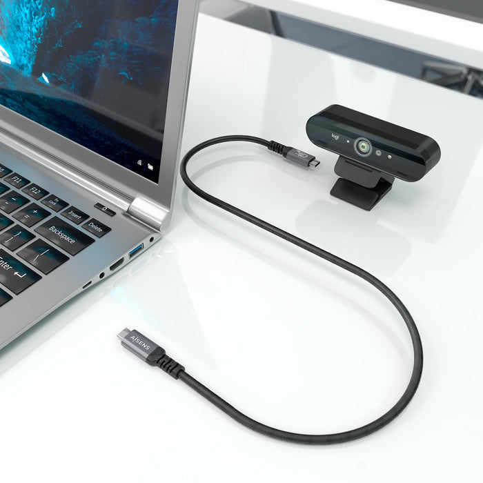 EAN 8435739904558 - AISENS A156-0993 cable USB USB4 Gen 3x2 0,5 m USB C 40 Gbit/s imagen 4