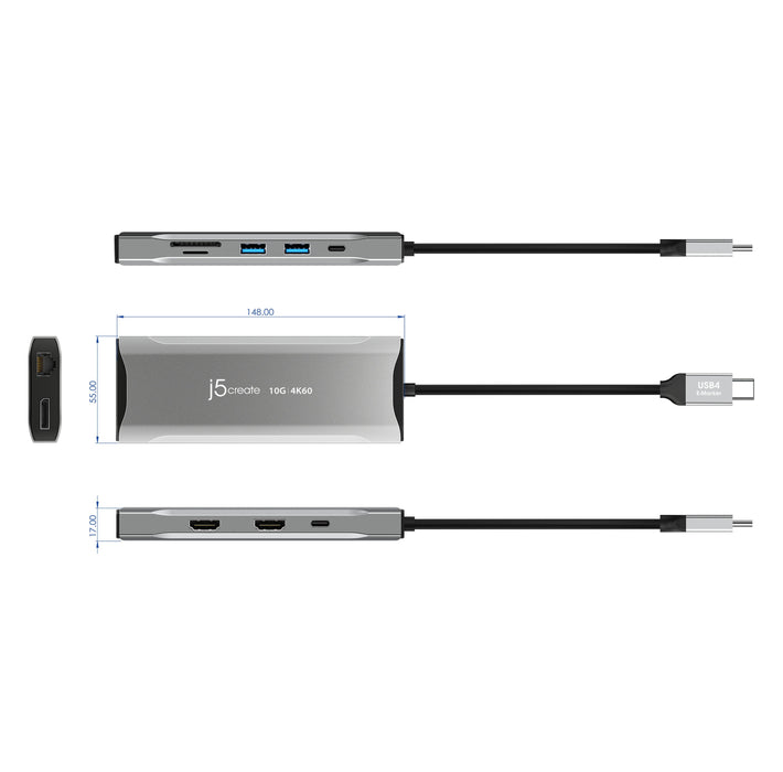 4k60 Elite Usb-C Triple-Monitor