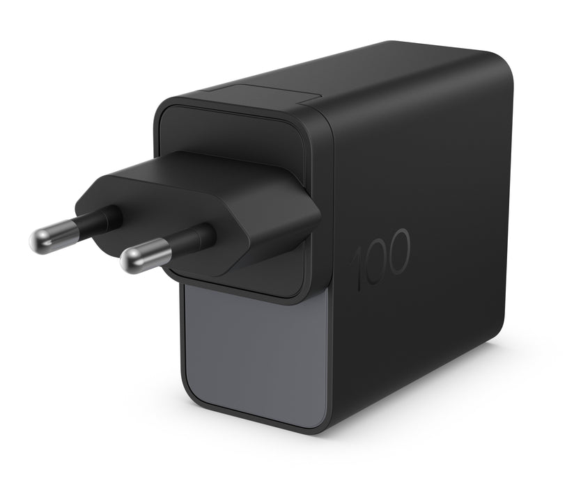EAN 0199764412249 - HP 100W Gallium Nitride Wall Charger EURO SmartBuy adaptador e inversor de corriente imagen 4