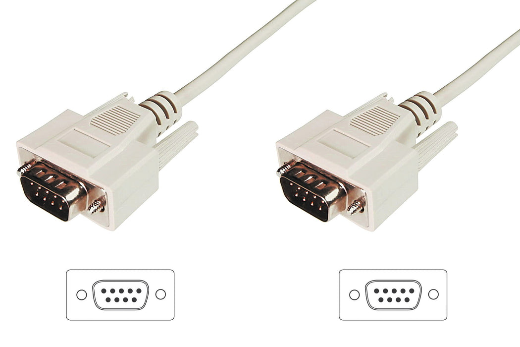 EAN 4016032301172 - Digitus AK-610107-030-E cable de serie Beige 3 m D-Sub (DB-25) imagen 1