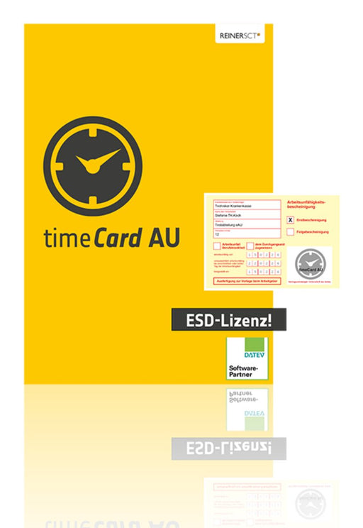 EAN 4011170084284 - Reiner SCT timeCard AU, ESD, Basic version Comercial 1 licencia(s) Descarga electrónica de software (ESD, imagen 2
