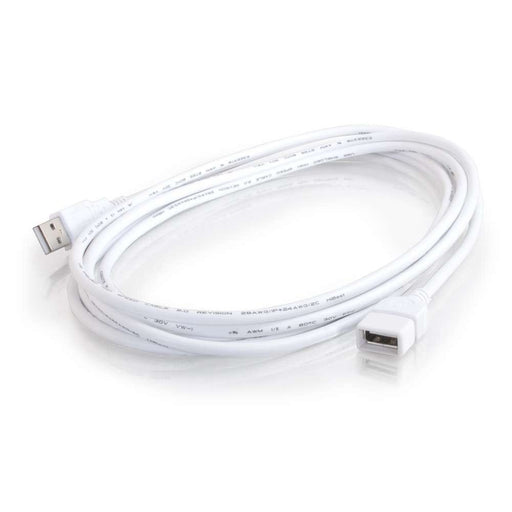 EAN 0757120190189 - C2G USB A Male to A Female Extension Cable 2m cable USB 2,01 m Blanco imagen 1