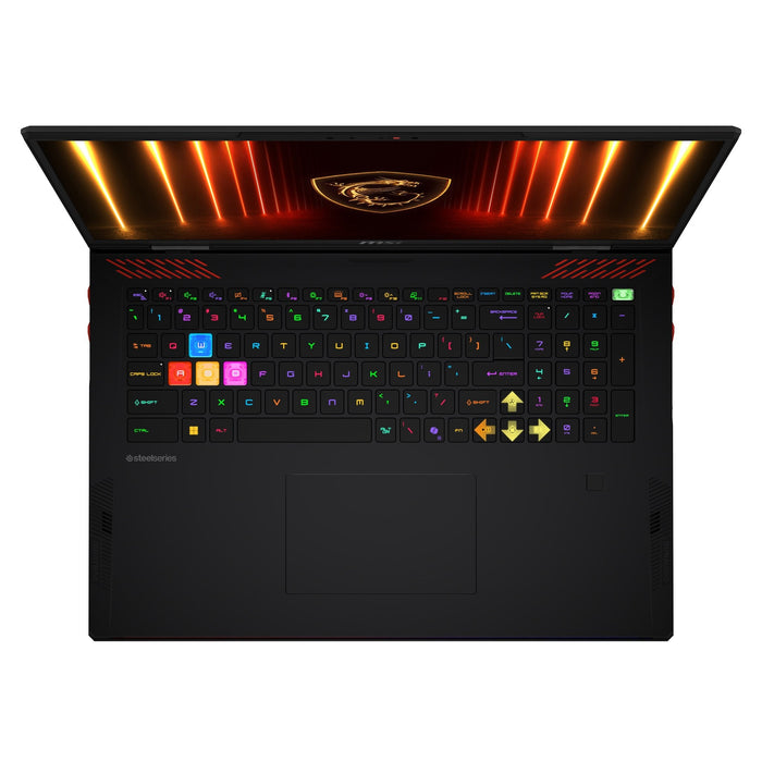 Msi Raider 18 Hx Ai A2xwig-270fr Intel Core Ultra 9 285hx Ordenador Portátil 45,7 Cm (18) Uhd+ 64 Go Ddr5-Sdram 4 To Ssd Nvidia Geforce Rtx 5080 Wi-Fi 7 (802.11be) Windows 11 Pro Negro