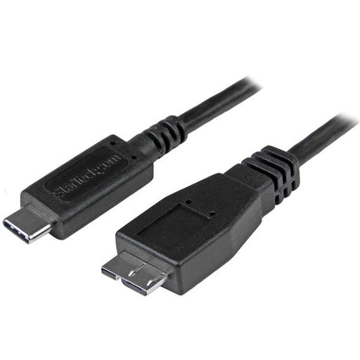 EAN 0065030867023 - StarTech.com USB31CUB50CM cable USB USB 3.2 Gen 2 (3.1 Gen 2) 0,5 m USB C Micro-USB B Negro imagen 1