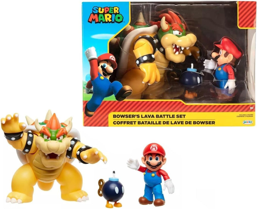 EAN 0039897645124 - Super Mario Bowser’s Lava Battle Set imagen 4