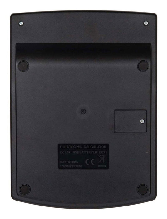 Maul Calculadora Comercial Mbu 700  Calculadora Grande Con Funciones Comerciales  Pantalla De 12 Dígitos  Incluye Función De Margen De Coste De Ganancia  Solar/Batería  Negro