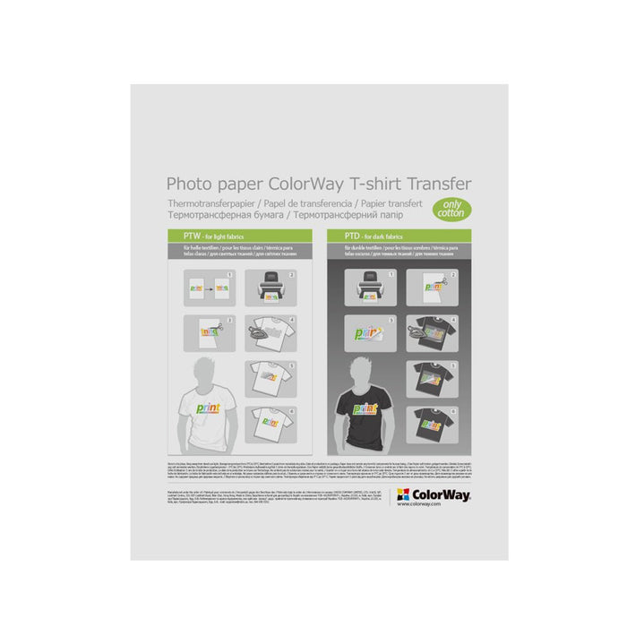 EAN 6942941813513 - Colorway PTD120005A4 papel transfer imagen 3