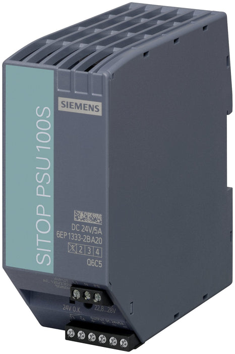 Siemens 6ep13332ba20 Sitop Psu100s 24v  5a Gerege. Stromvers. Eing. 120v 230vac