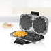 EAN 4011689482410 - Unold 48241 gofrera 2 barquillo(s) 1300 W Negro, Plata imagen 2