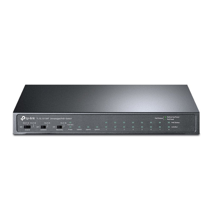 Tp-Link Tl-Sl1311mp [Switch 8 Puertos 10/100 Mbit / S, 3 Puertos Gigabit Y 8 Puertos Poe +]
