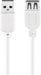 EAN 4040849961977 - Goobay 96197 cable USB USB 2.0 0,6 m USB A Blanco imagen 1