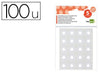 EAN 8423473429864 - Liderpapel AA01 etiqueta autoadhesiva Alrededor Blanco 100 pieza(s) imagen 2