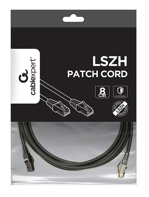 EAN 8716309120647 - Gembird PP8-LSZHCU-BK-2M cable de red Negro Cat8 S/FTP (S-STP) imagen 2