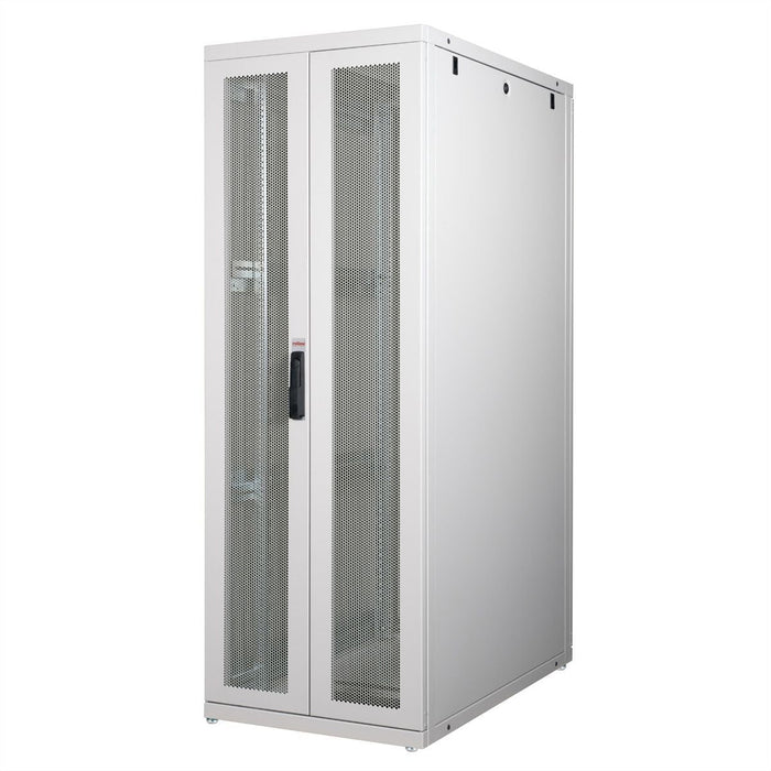 Roline 19-Zoll Serverschrank Pro 36 He, 600x1000 Bxt Grau Plexiglas