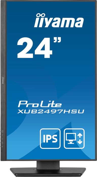 EAN 4948570125050 - iiyama XUB2497HSU-B2 pantalla para PC 60,5 cm (23.8") 1920 x 1080 Pixeles Full HD LED Negro imagen 3