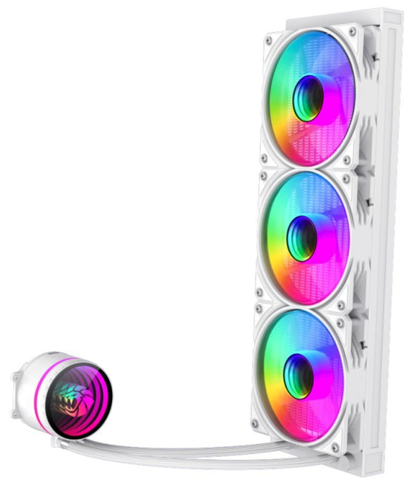 Gamemax  Cpu Liquid Cooler  Iceburg 360 Infinity  White