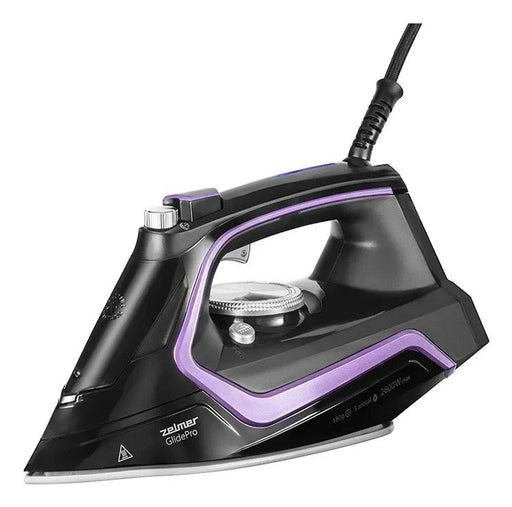 EAN 5908269355266 - Zelmer ZIR2600 plancha Plancha vapor-seco Suela de CeramicGlide 2400 W Negro, Púrpura imagen 1