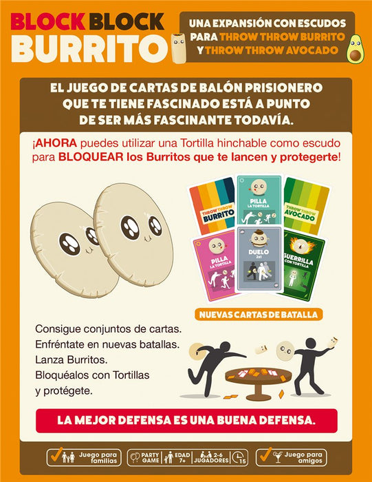 EAN 810083044439 - Asmodee Exploding Kittens EKITTB03ES juego de tablero Block Block Burrito 15 min Juego De Cartas Partido imagen 4