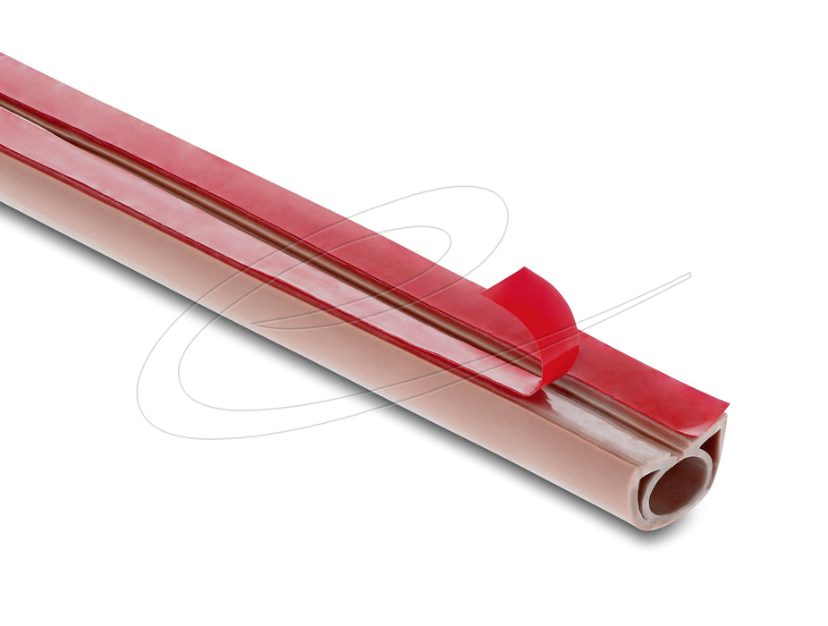 Delock Kabelkanal Pvc Flexibel 20 X 10 Mm - Länge 2 M Braun
