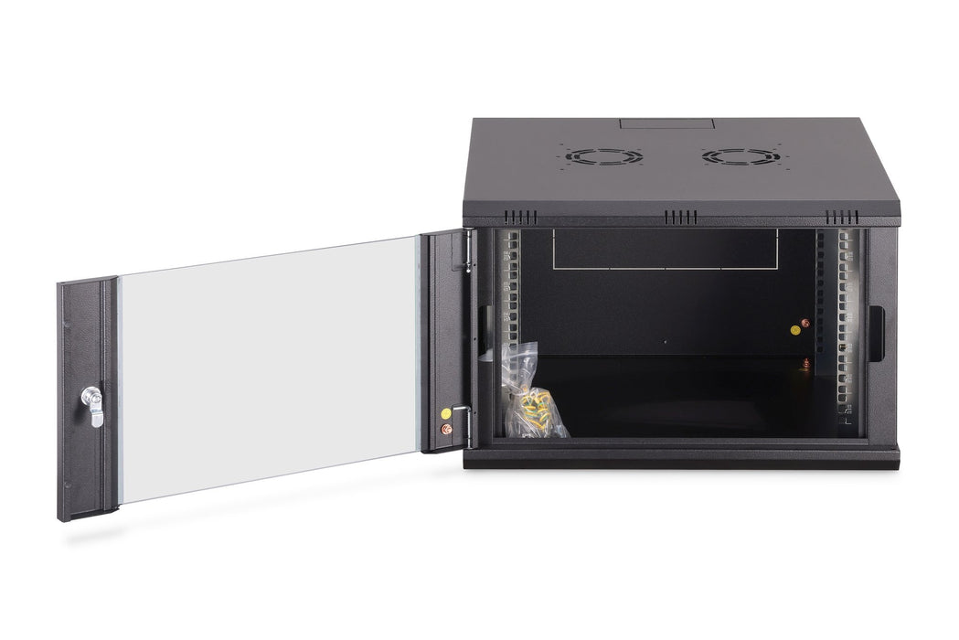 EAN 4016032257790 - Digitus DN-19 07U-6/6-EC-SW armario rack 7U Bastidor de pared Negro imagen 2