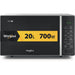 EAN 8003437861826 - Whirlpool Cook20 MWP 203 SB Negro, Plata Microondas con grill Encimera 20 L 700 W imagen 1