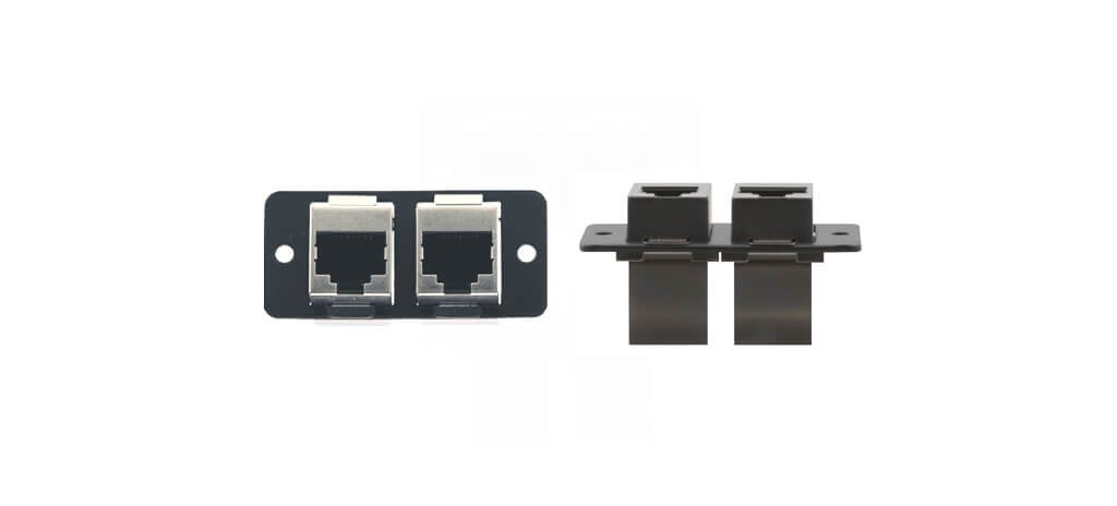 EAN 7291063022860 - Kramer Electronics W4545(B) placa de pared y cubierta de interruptor Negro imagen 1