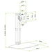 EAN 8051128102765 - Techly ICA-LCD 260 soporte para monitor 68,6 cm (27") Escritorio Blanco imagen 3