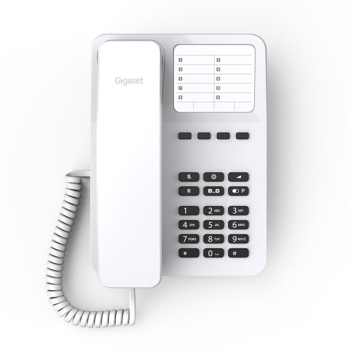 EAN 4250366870236 - Gigaset DESK 400 Teléfono analógico Blanco imagen 5