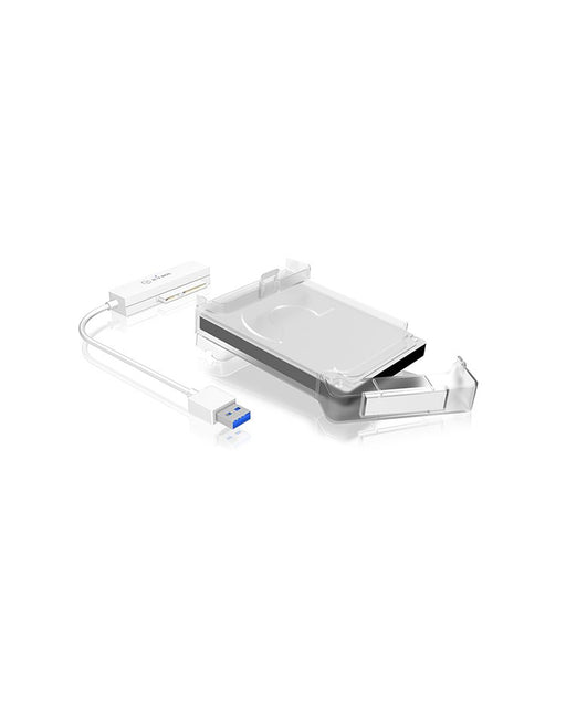 EAN 4250078163244 - ICY BOX IB-AC703-U3 Carcasa de disco duro/SSD Blanco 2.5" imagen 2