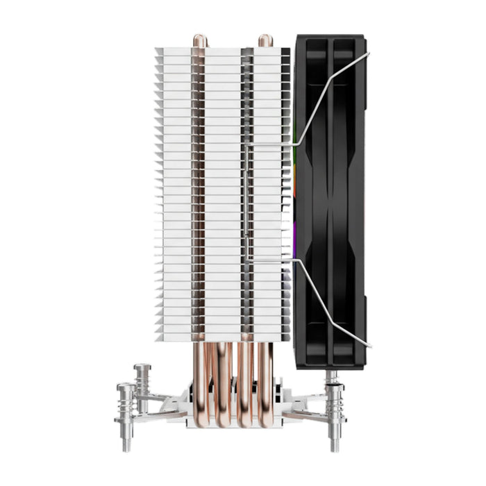 Refrigeración Cpu Unykach Unycool H41 Argb Multisocket Universal - Ventilador 120mm - Iluminacion Argb - Negro
